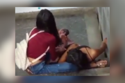 Dio a luz en las escaleras de un hospital público en Ciudad Bolívar