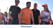Orrego y sus candidatos a diputados nacionales recorrieron la zona Norte de Pocito