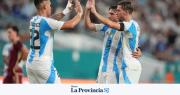 Sin Messi, la Selección argentina se impuso ante Venezuela