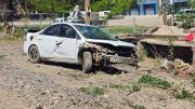 Misterio en la Ruta 7: apareció un Ford Focus destruido y sin ocupantes cerca de Vista Alegre