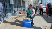 Mote en la vereda: la historia de Nelly y su receta ancestral