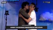 Andy Chango renunció en vivo a Blender: El streaming se basa en hablar boludeces