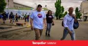 Familia, amigos y conocidos despiden a Facundo Ampuero