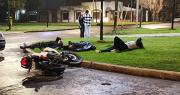 Tres adolescentes robaron una moto en La Plata, chocaron mientras escapaban y terminaron detenidos