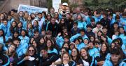 Casi veinte micros partieron desde La Plata repletos de chicos que competirán en los Juegos Bonaerenses