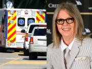 Filtraron la llamada al 911 que alertó sobre la muerte de Diane Keaton