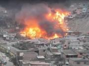 Incendio en asentamiento humano de Perú dejó más de 200 personas afectadas