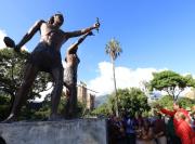 Chavismo instala nuevas estatuas en la autopista Francisco Fajardo: lo que se sabe hasta ahora