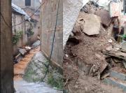 Vecinos de El Valle denuncian derrumbe tras lluvias en Caracas