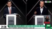Minuto a minuto: Debate presidencial entre Jorge Tuto Quiroga y Rodrigo Paz