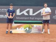 Juan Carlos Prado, subcampeón del Challenger de Cali tras una gran semana en Colombia
