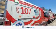 Violento choque en Calle 5: un menor fue hospitalizado