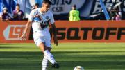 Maximiliano González, contrariado por el empate de Godoy Cruz ante Independiente Rivadavia
