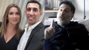 Cruce caliente: revelan el fuerte intercambio entre Ángel Di María, Jorgelina Cardoso y Toti Pasman