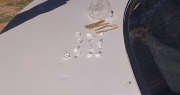 Quiso ingresar con cocaína y marihuana a una cancha en Albardón, lo vieron nervioso y terminó detenido
