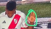 El misterio del “63”: el número que Miguel Borja escribió en su mano antes de jugar con River