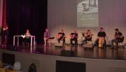 Un sexteto oranense hizo vibrar la Feria del Libro con su folclore y su magia norteña