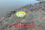 Encuentran supuestos elementos de brujería en la vera del Río Salado