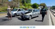 Choque en la Circunvalación entre dos autos dejó a niños de 3 y 6 años hospitalizados