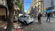 Video: un conductor perdió el control de su auto y atropelló siete personas en pleno centro de Córdoba