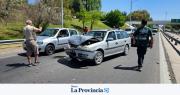 Dos niños sanjuaninos, heridos en fuerte choque en Circunvalación