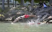 Calor intenso y bañistas en zonas prohibidas: los guardavidas de Neuquén se preparan para la temporada
