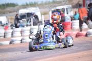 Rossomanno y Suárez deleitaron con su manejo en la doble fecha del Karting con caja