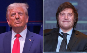 Milei va en busca del salvavidas de Trump, se muestra con Santilli y planta a los empresarios argentinos