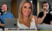 El papelón de Virginia Gallardo al hablar de economía con Jonatan Viale: No me hagás pisar el palito