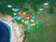 Bajan los focos de calor en el país a 2.514 la mayoría concentrada en el oriente boliviano