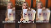 A Karen Reinchardt se le hizo difícil explicar cómo votar a La Libertad Avanza sin nombrar a José Luis Espert