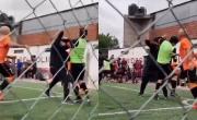 Otro capítulo de violencia en el fútbol amateur de La Plata: un partido del Senior terminó a las piñas