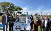 Mar del Plata rindió homenaje a los 44 héroes del ARA San Juan en Punta Mogotes