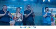 Y un día, Aballay apareció en la campaña peronista en Pocito y un comentario generó revuelo