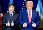 Milei se reúne con Trump por apoyo político e inversiones