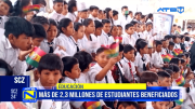 Más de 2,3 millones de estudiantes recibirán el Bono Juancito Pinto