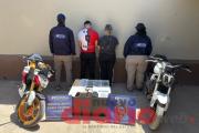 Detienen a una pareja por estafa y secuestran dinero, celulares y una motocicleta en Las Termas