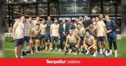 Invitado de lujo: Daddy Yankee estuvo en el entrenamiento de la Selección