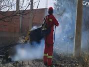 Hallan cuerpo calcinado durante incendio en Sacaba