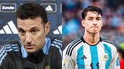 Scaloni bajó el tono al reclamo del representante de Soulé: la tajante frase sobre su futuro