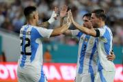 La Selección Argentina se enfrenta a Puerto Rico, con Messi en duda: horario, formaciones y TV