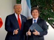 Trump respaldó a Milei y advirtió: ''Si pierde no seremos generosos con la Argentina''