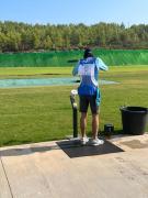 Joaquín Cisneros apunta alto en el Mundial de Tiro en Grecia