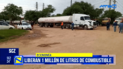 Cisternas y YPFB acuerdan envío de un millón de litros de diésel a Santa Cruz