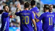 Argentina goleó a Puerto Rico en su último amistoso en Miami
