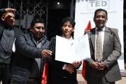 TED de Oruro entrega personería jurídica a la agrupación ciudadana URUS-O