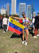 “Cada kilómetro representó amor por mi país”: conoce a la venezolana que conquistó el Maratón de Chicago 2025