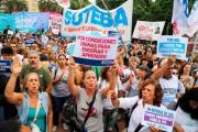 Argentina: docentes realizan paro nacional contra el ajuste de Milei y marchan al Congreso