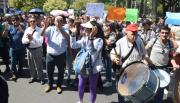 Dolor y reclamo en la marcha por Vicente Cordeyro en el centro salteño