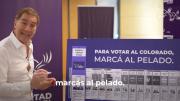 Para votar al colorado, marcás al pelado: el ridículo spot de La Libertad Avanza